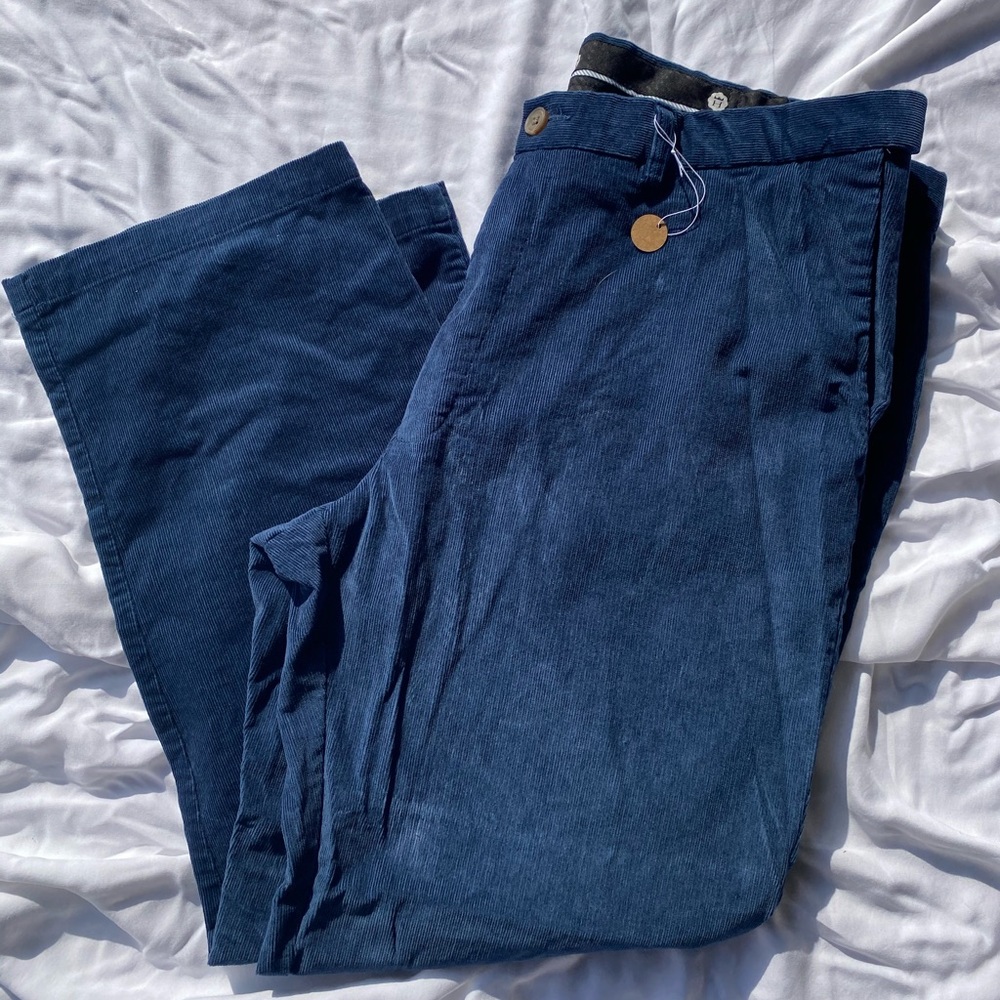 Blue corduroy Men’s Pant